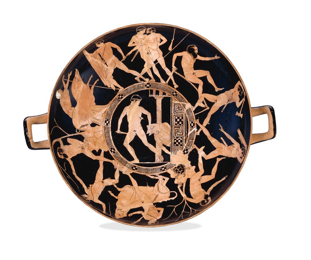 Theseus kylix by the Codrus Painter