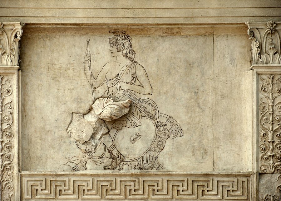 Ara Pacis Roma panel