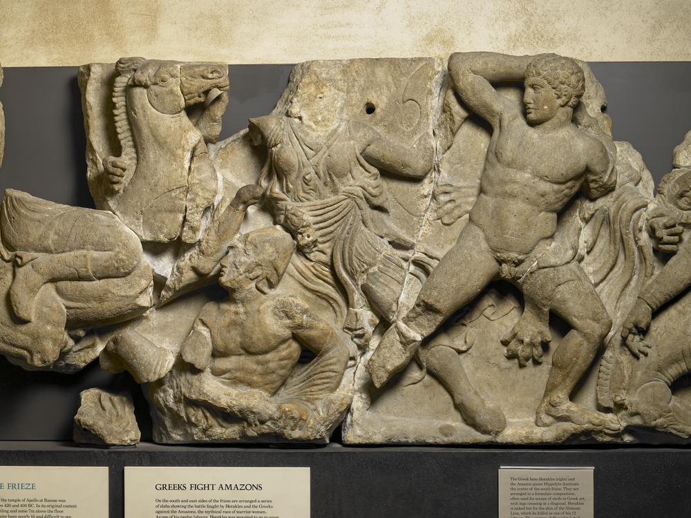 Bassae Amazonomachy frieze