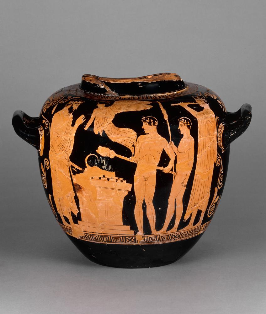 Greek sacrifice scene