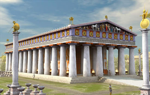 Temple of Zeus reconstruction