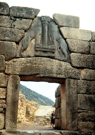 The Lion Gate at Mycenae