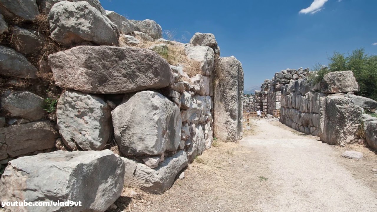 The Cyclopean walls of Tiryns